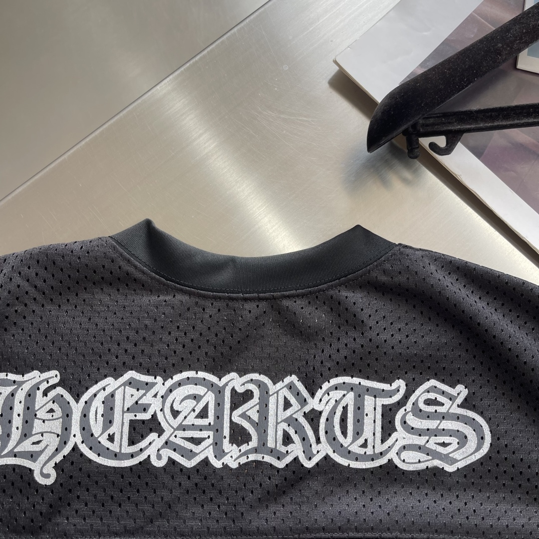 Chrome Hearts Short-Sleeve Mesh T-Shirt - Image 9