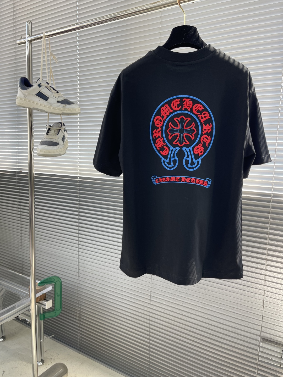 Chrome Hearts 25SS Hand-Drawn Graffiti Cross Print - Image 4