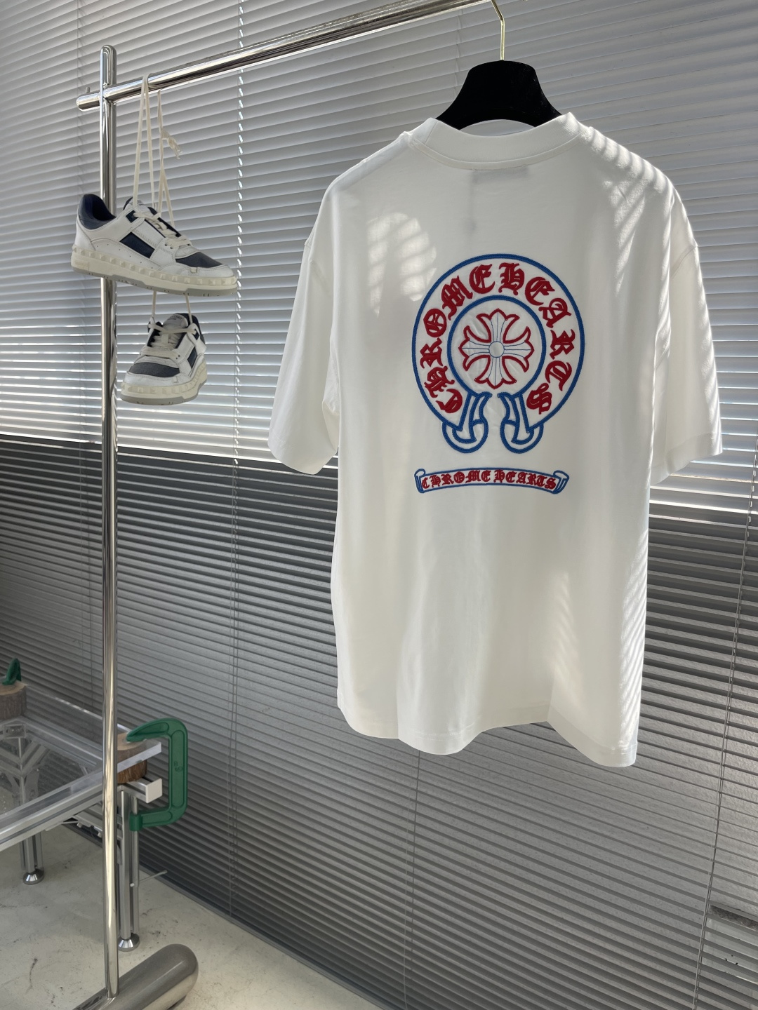 Chrome Hearts 25SS Hand-Drawn Graffiti Cross Print - Image 2