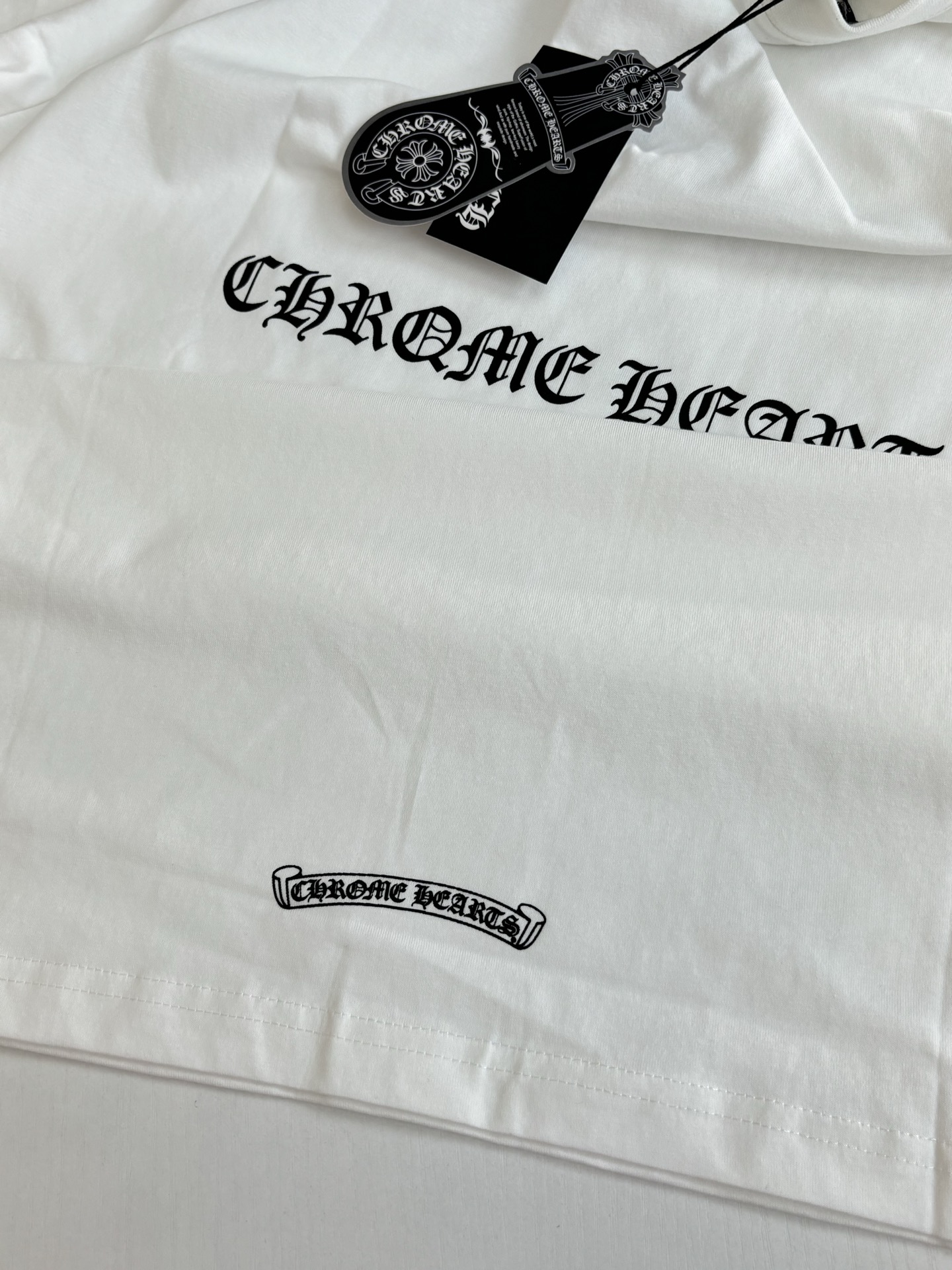 Chrome Hearts Sanskrit Print T-Shirt - Image 9
