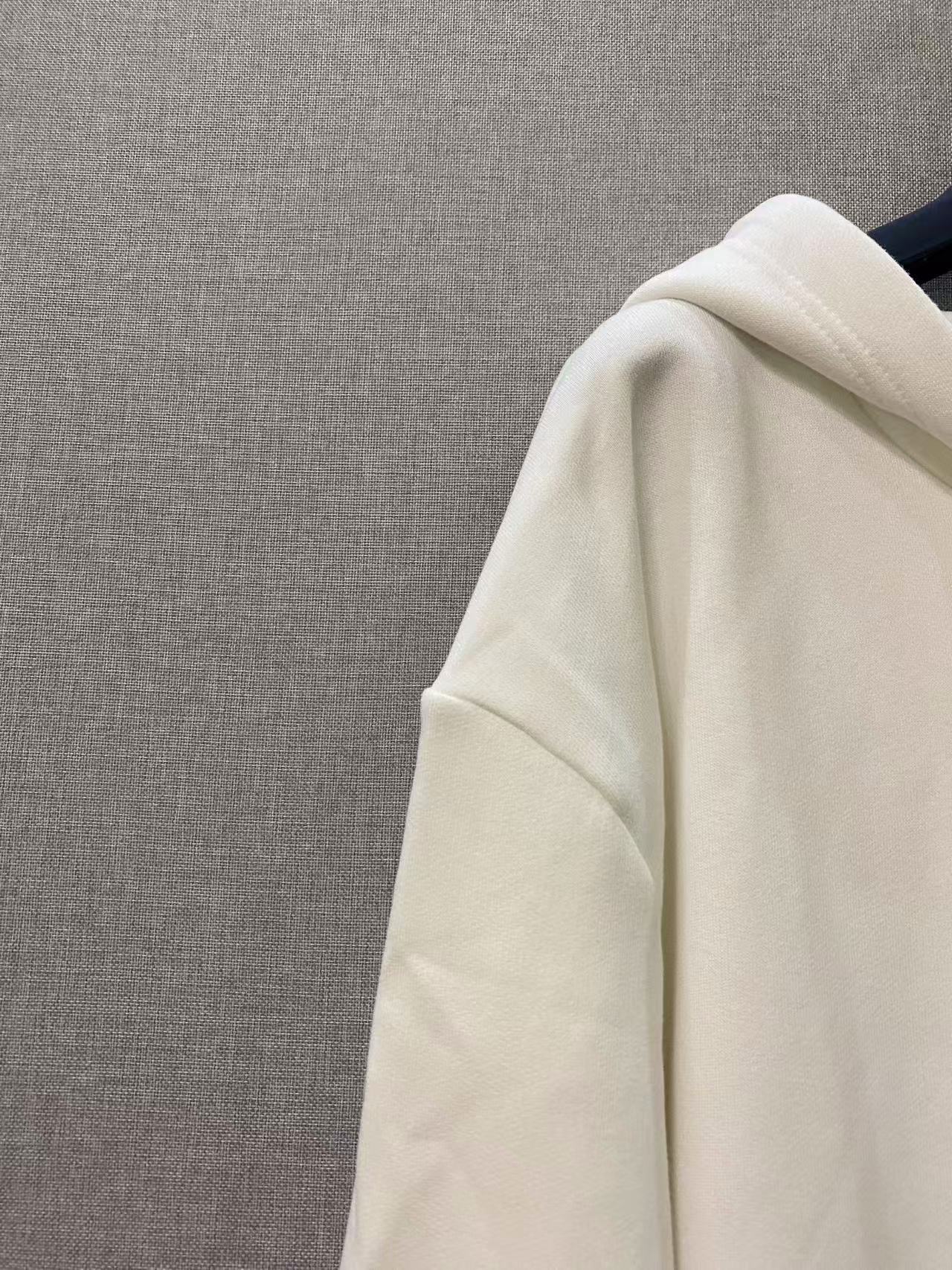 Chrome Hearts White and Blue Sanskrit Zipper Jacket - Image 5