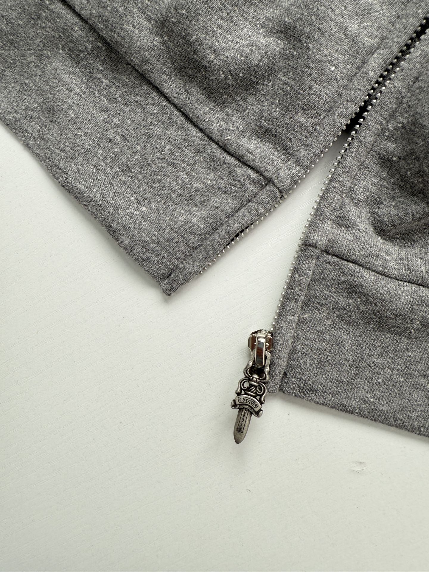 Chrome Hearts Overlapping Cross Print Zipper Hooded Cardigan - Image 8