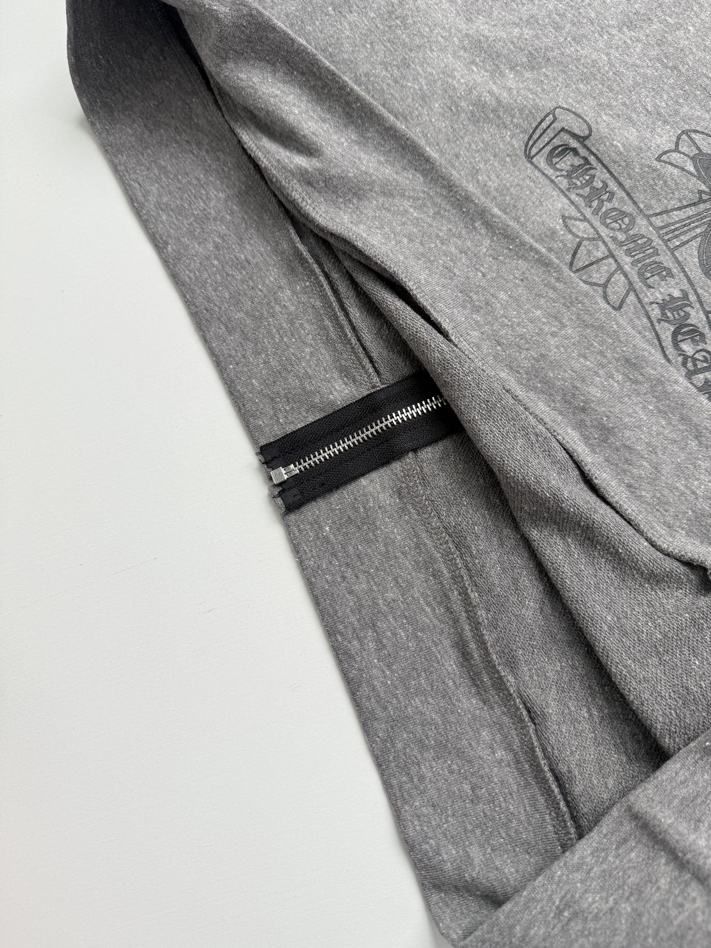 Chrome Hearts Overlapping Cross Print Zipper Hooded Cardigan - Image 14