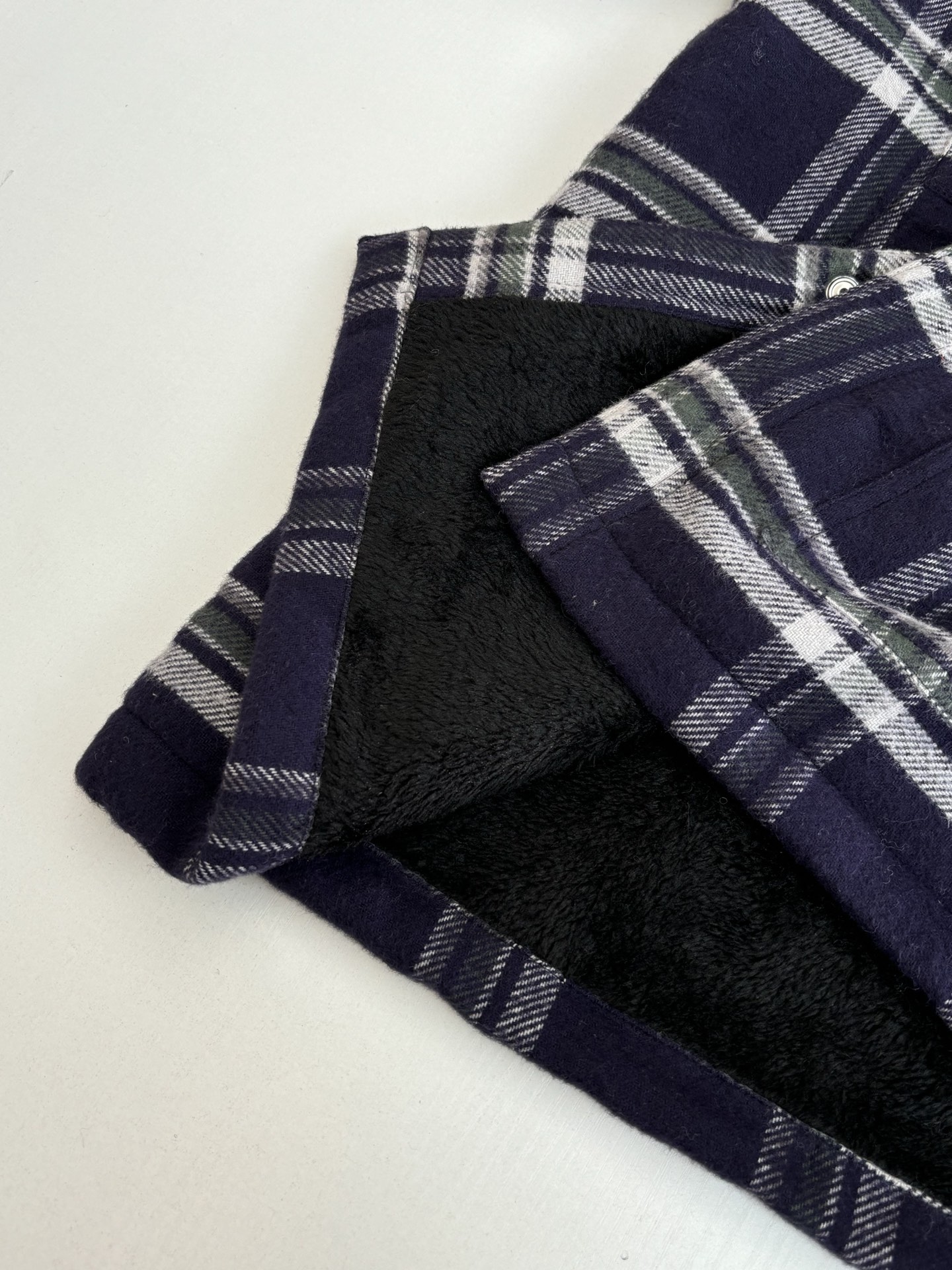 Chrome Hearts Contrast-Color Checkered Lapel Shirt-Style Jacket - Image 6