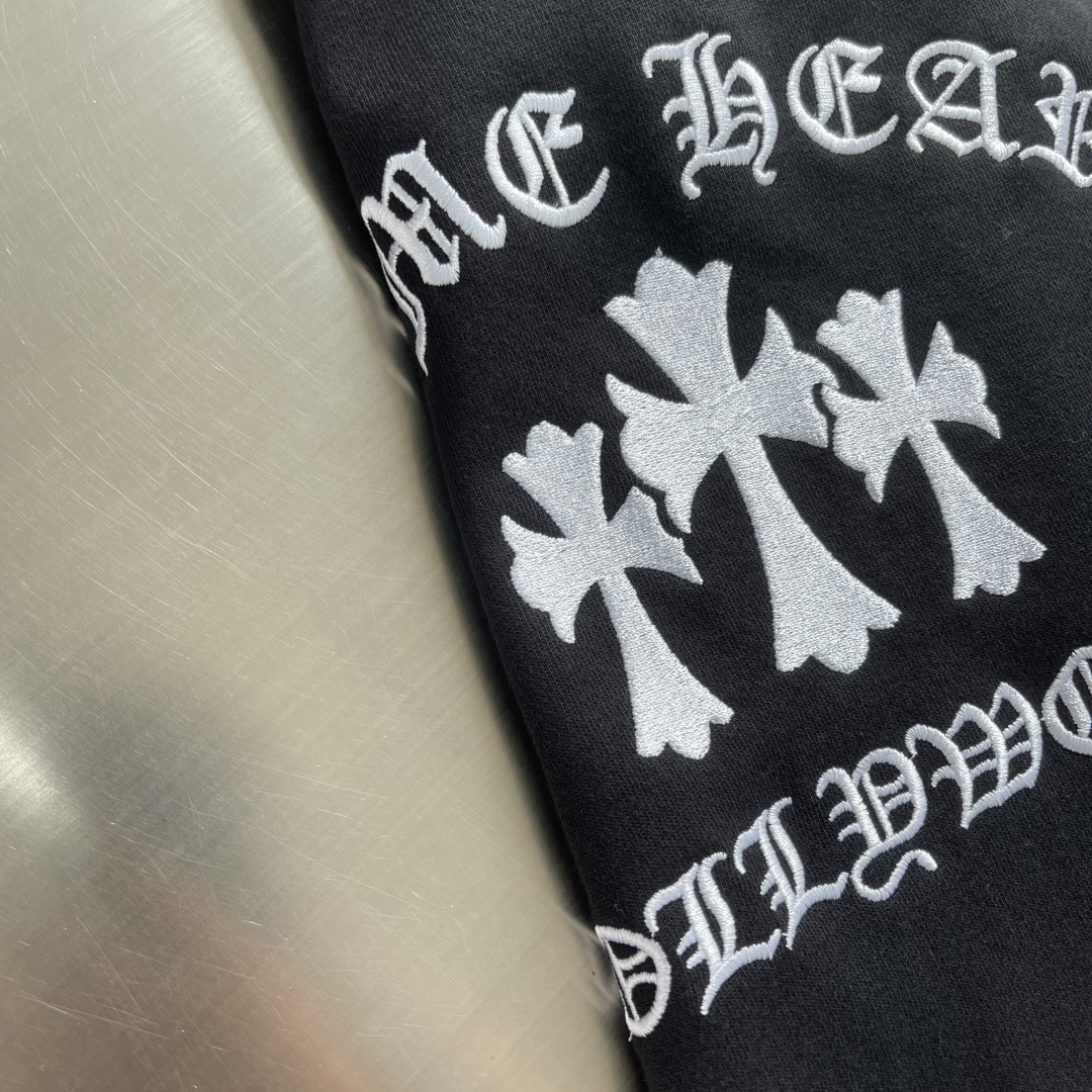 25FW Solid-Color Hooded Sweatshirt with Embroidered Letters - Image 6