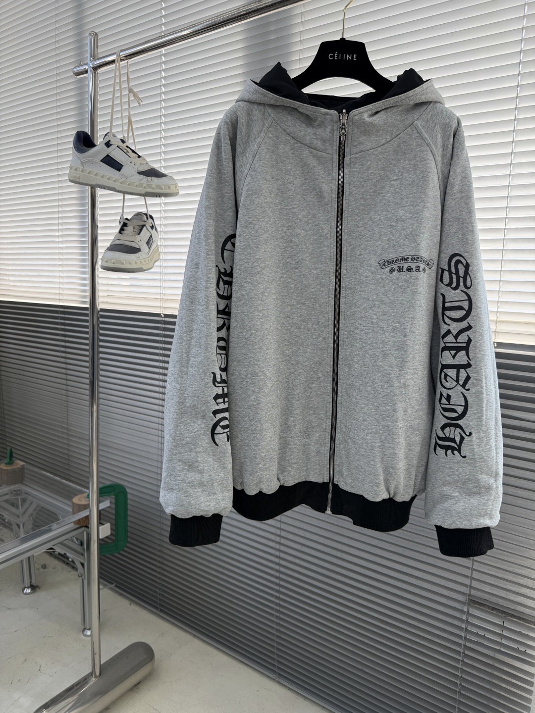 Chrome Hearts Reversible Hooded Cotton Jacket - Image 2