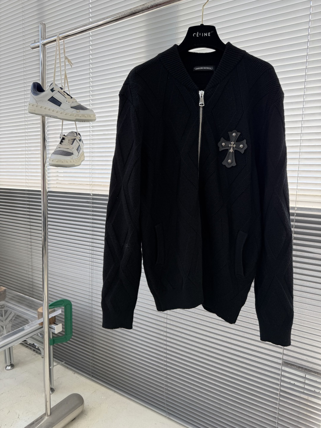 Chrome Hearts Heavyweight Cardigan Sweater