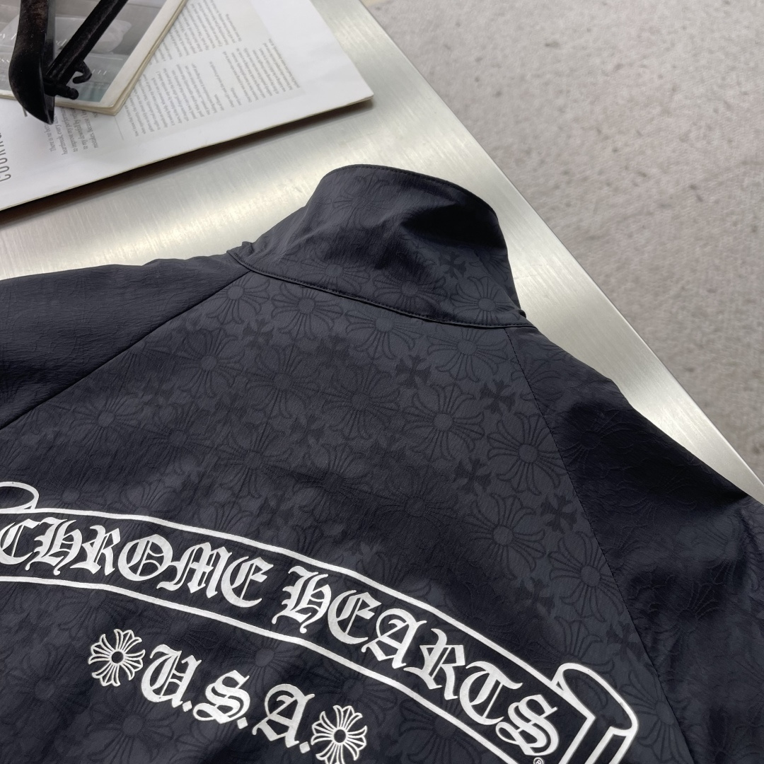 CH All-Over Print Zipper Jacket with Hidden Patterns - Image 8