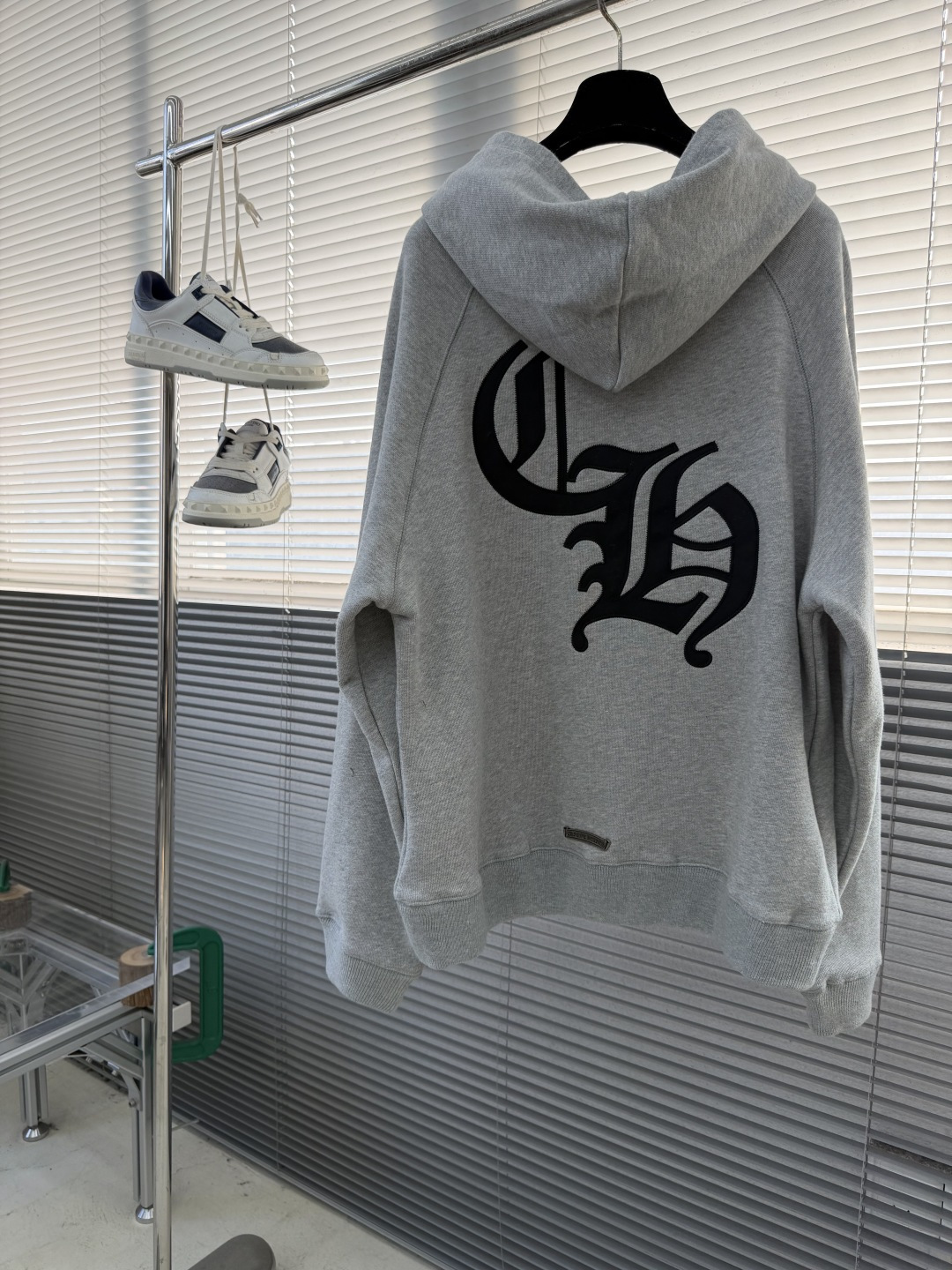 Chrome Hearts Classic Logo Hoodie - Image 2