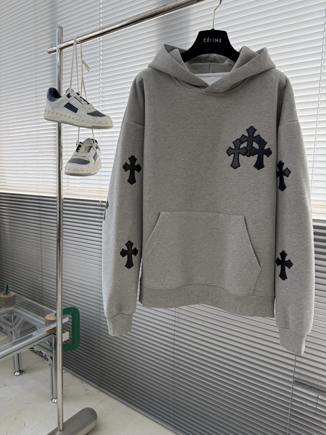Chrome Hearts New Fall/Winter Thick Fleece Hoodies - Image 4