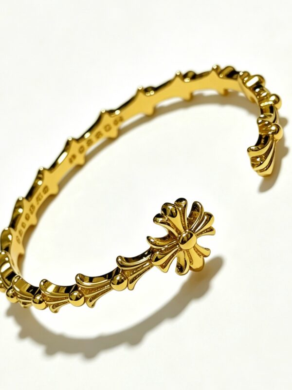 Chrome Hearts Classic 3D Multi-Cross Bracelet