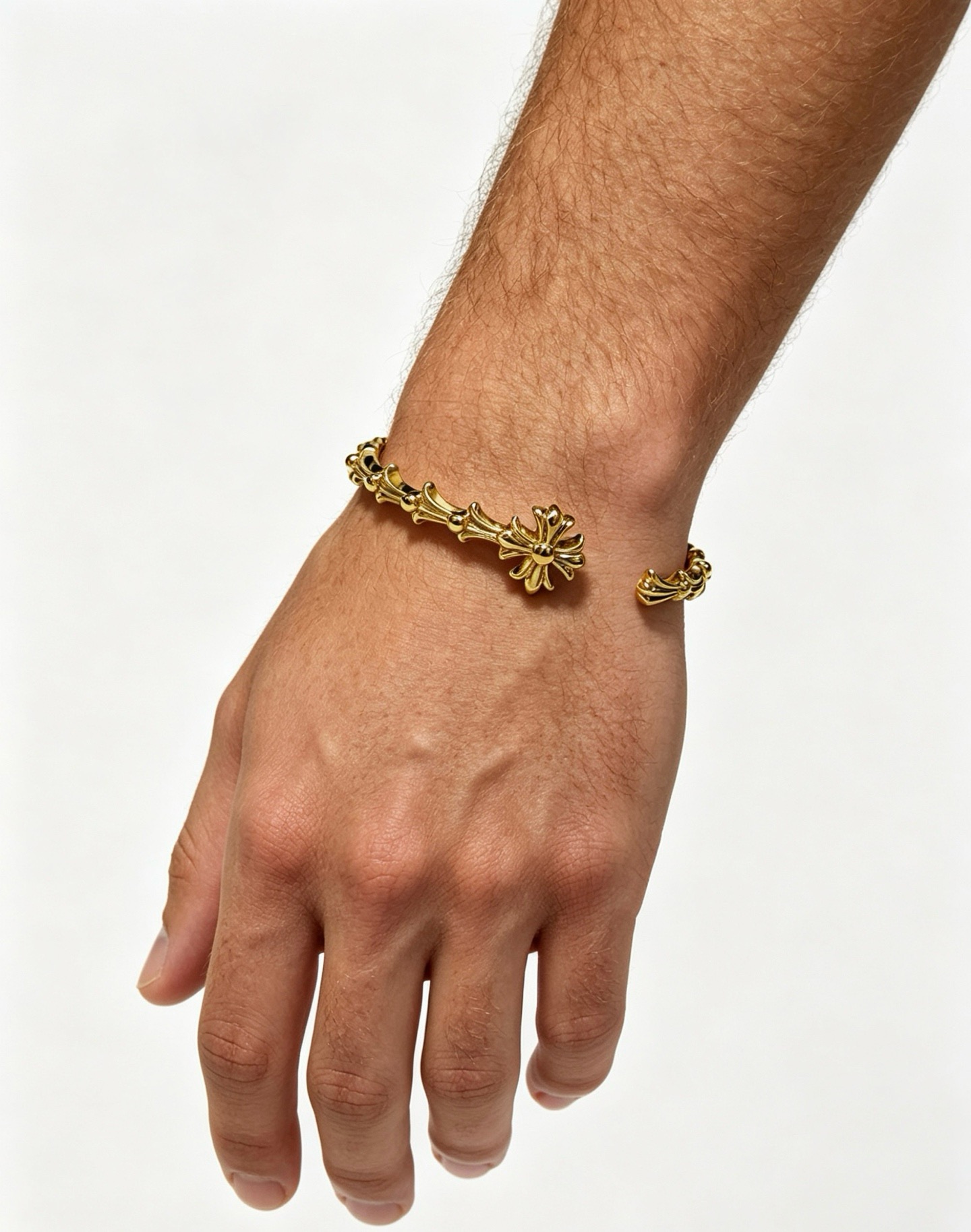 Chrome Hearts Classic 3D Multi-Cross Bracelet - Image 9
