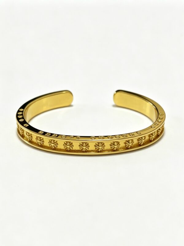 Chrome Hearts Classic 3D Multi-Cross Bracelet