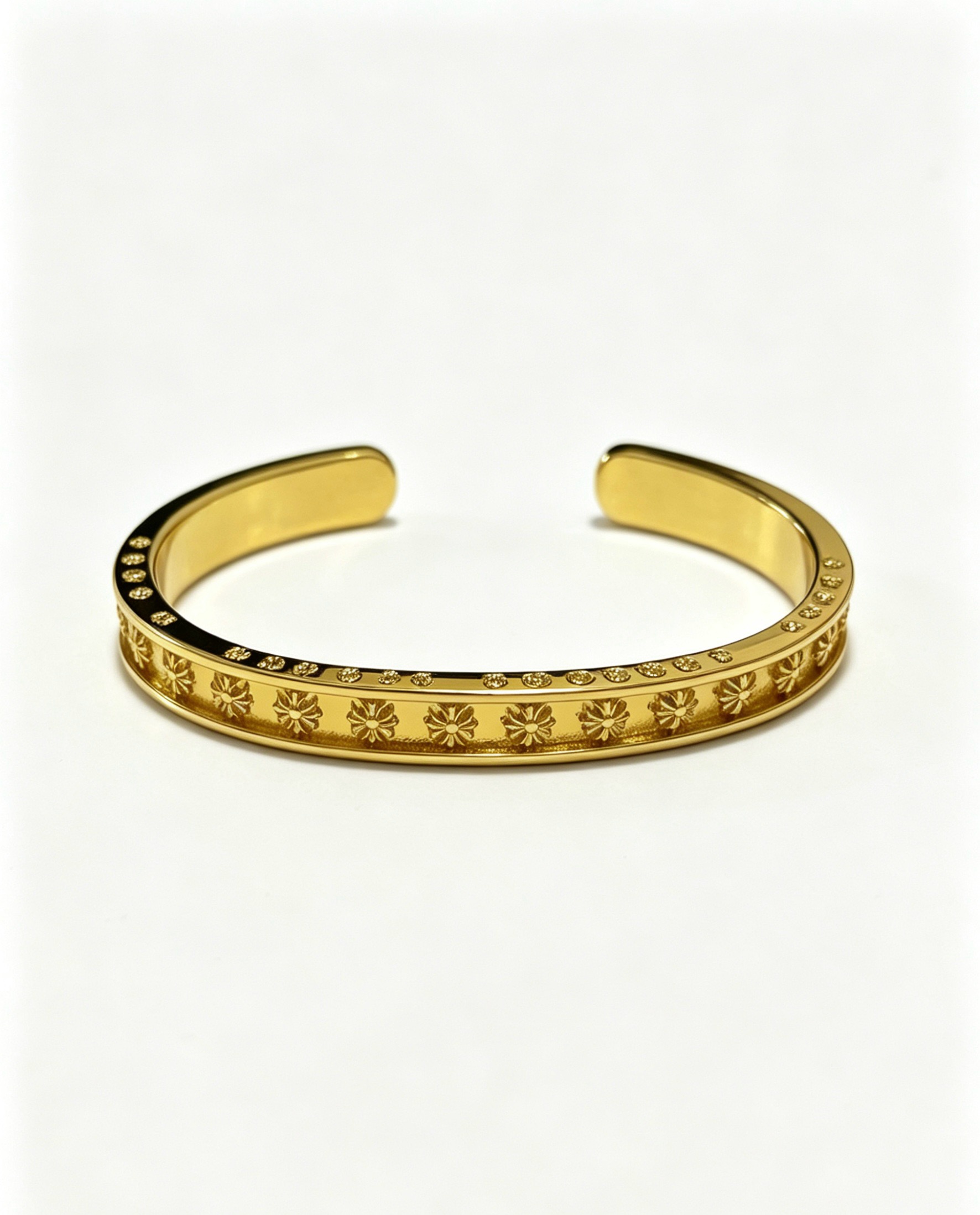 Chrome Hearts Classic 3D Multi-Cross Bracelet